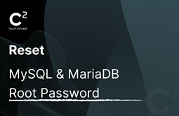Πώς να κάνετε reset το root password της MySQL ή της MariaDB